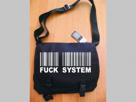 Fuck System  taška cez plece